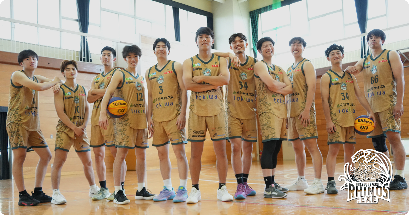 夢と感動のパスを!!　北総ライノスの挑戦を応援しています